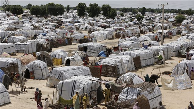 Refugees like these in Nigeria and the world’s poorest people may be the first casualties of massive budget cuts to the U.S. State Department.