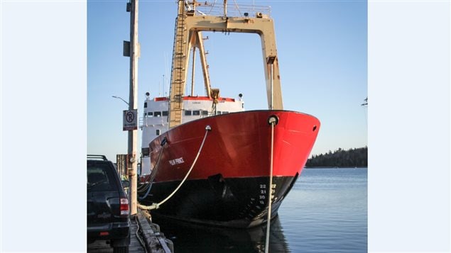 The former Canadian Coast Guard icebreaker will be making the trip around Canada from coast to coast to coast. The ship will be renamed as 