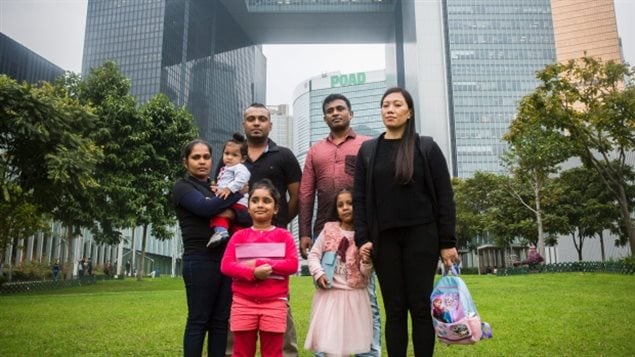 The asylum seekers are afraid they will face detention, torture or death if Hong Kong deports them to their home countries.