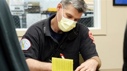 Dogs at Donna and Glenn Ferguson's cancer screening centre in Alymer, QC have now screened more that 20,000 U.S. firefighters and members of their families.