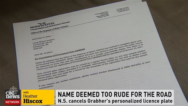 省政府一纸通知吊销了GRABHER姓氏车牌