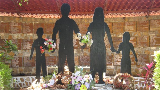 Memorial de las víctimas de la masacre de El Mozote, Morazán, San Salvador.