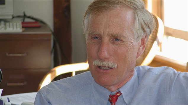 Senador Angus King, miembro de la Comisión del Senado sobre la Inteligencia y ex gobernador del estado de Maine.