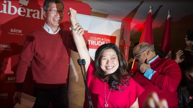 ماري إنغ المرشّحة الليبراليّة التي فازت في دائرة ماركهام نورثهيل في اونتاريو