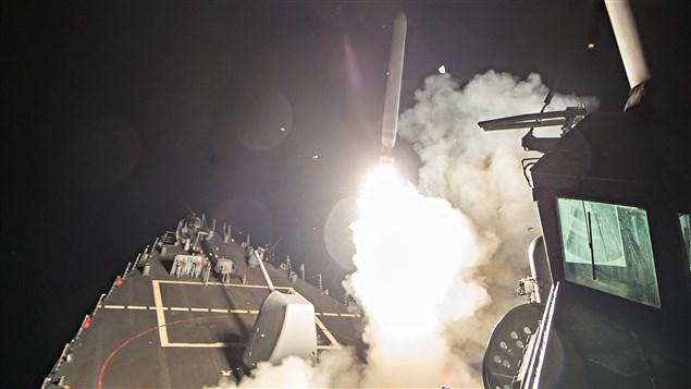 Estados Unidos atacó a Siria con 59 misíles Tomahawk el pasado 6 de abril.