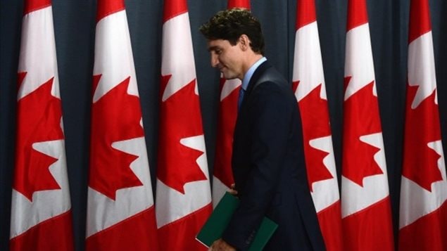 Le premier ministre du Canada, Justin Trudeau.
