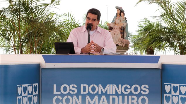 En su mensaje dominical, el presidente negó el uso de armas químicas.