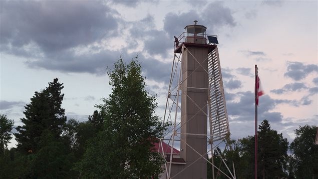 The light tower, Porphyry Island Lightstation