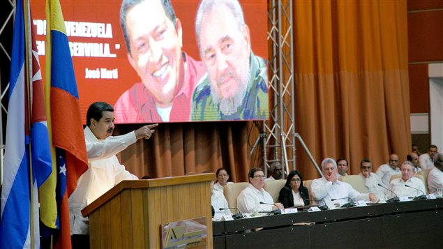Maduro renovó en Cuba el respaldo de la izquierda latinoamericana.