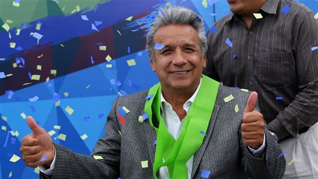 Lenin Moreno sucederá a Rafaél Correa a partir de Mayo de 2017.