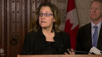 Foreign Affairs Minister Chrystia Freeland.