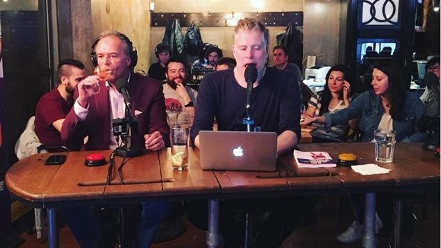 Pierre Houde et Fred Savard, le 15 avril 2017 Pierre Houde et Fred Savard, le 15 avril 2017
