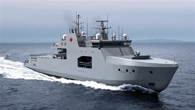 The Liberal government committed to building 5 or 6 Arctic and Offshore Patrol Ships (AOPS). They will provide armed, sea-borne surveillance of Canadian waters, including in the Arctic.