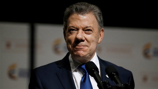 El presidente colombiano Juan Manuel Santos. 