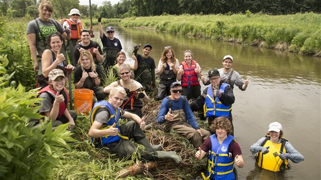 Volunteers meet new people, build new skills and, for example, help restore shorelines.