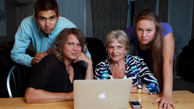 Betty Robinson lives with her adult daughter Nicole and her grandchildren Levi and Hunter, in Kitchener, Ontario, on Tuesday, September 18, 2012. More of Canada’s 5 million seniors are staying together as couples in retirement, newly released census data shows. 