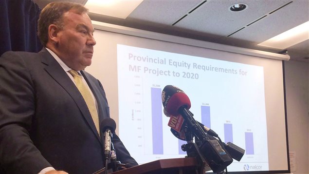 Stan Marshall, Director general de Nalcor, el 24 de junio 2016.