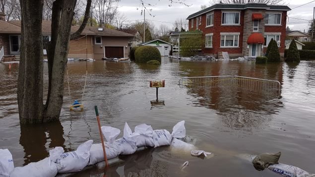Inundaciones en Canadá