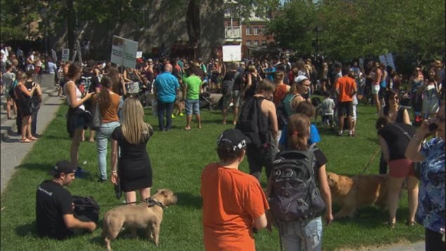 Organizers of last September’s event estimated thet about 1,500 showed up to protest the city bylaw.