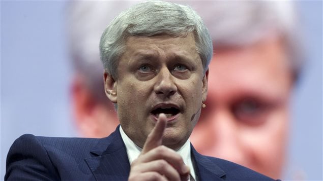 Stephen Harper, ex jefe del Partido Conservador de Canadá, PCC, y ex primer ministro de Canadá.