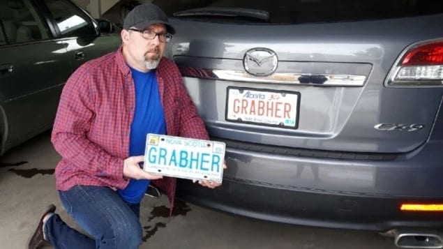 Lorne’s son Troy lives in Alberta where he too bought a vanity plate with the family name four years ago. He’s worried the controversy in Nova Scotia may result in a problem for his plate.