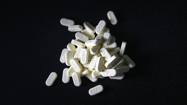 Pilules antidouleurs d’oxycodone