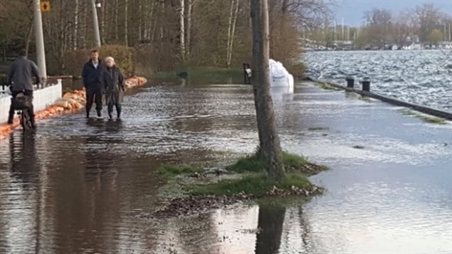 Experts say water levels in Lake Ontario will continue to rise for weeks and take weeks more to drop.