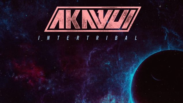 Détail du design artistique du EP « Intertribal » d’AKAWUI