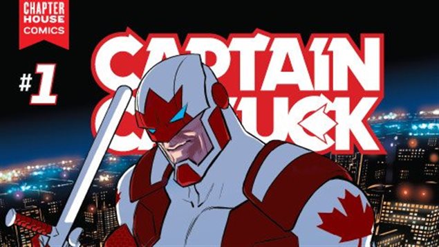Page principale du premier comics du nouveau Capitaine Canuck 