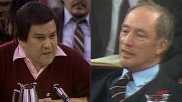 Bill Wilson et Pierre Trudeau