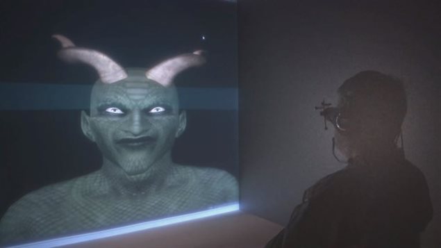 El proyecto piloto del Instituto Philippe Pinel tiene a pacientes como Richard Breton que enfrenta a sus demonios internos con la ayuda de la tecnología de realidad virtual.