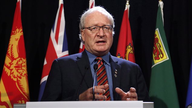 Wade MacLauchlan, primer ministro de la Isla del Príncipe Eduardo.