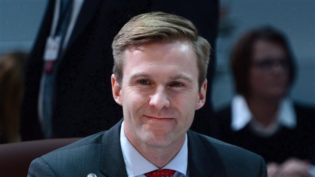 Brian Gallant, primer ministro de Nueva Brunswick.