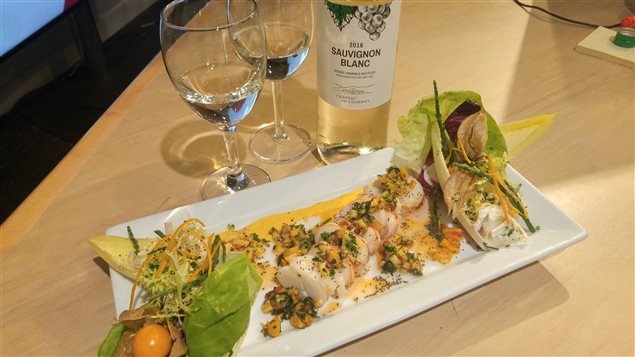 Salade de homard et d'agrumes Salade de homard et d'agrumes