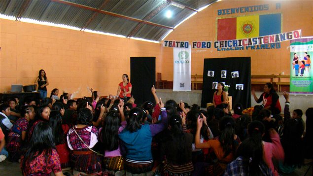 Capacitación en el marco des proyectos dirigidos a la niñez y adolescencia en Pies de Occidente de Guatemala.
