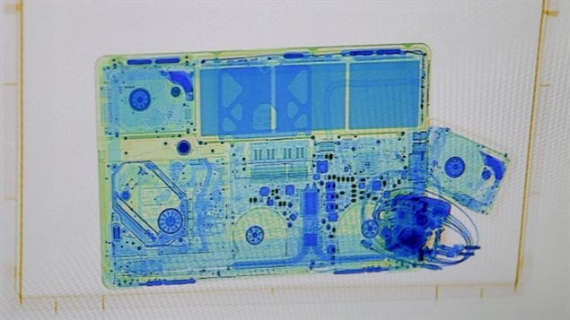 Current equipment may not be able to detect explosive devices in laptops and other electronic devices.