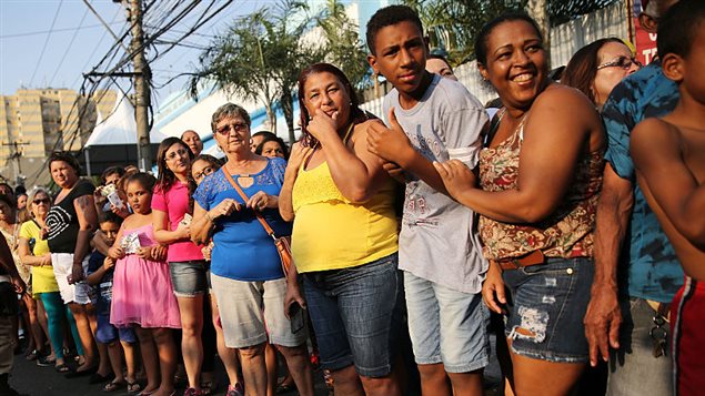 Latinoamericanos en la calle