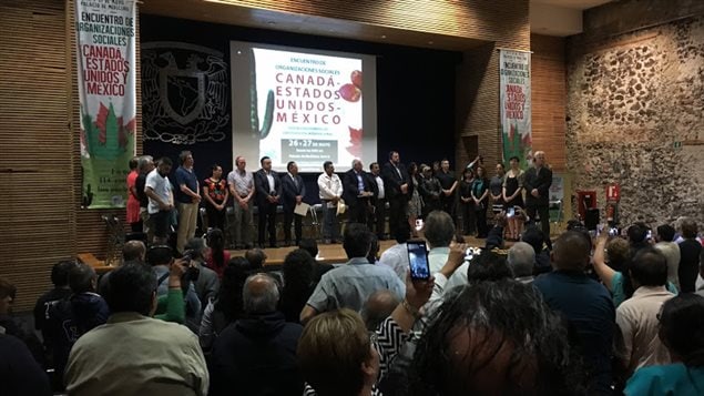 El encuentro se llevó a cabo en Ciudad de México, con asistencia de representantes de la sociedad civil de los tres países.