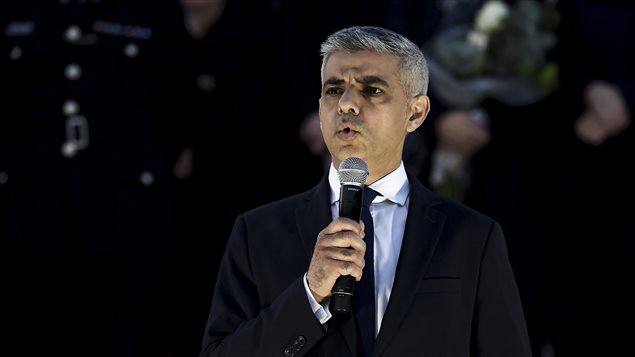 Saddiq Khan, alcalde de Londres.