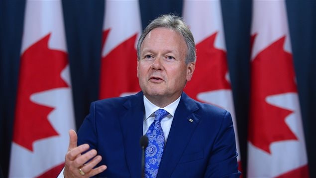 Stephen Poloz, Governor of the Bank of Canada, holds a press conference at the National Press Theatre in Ottawa on Wednesday, June 8, 2017. 