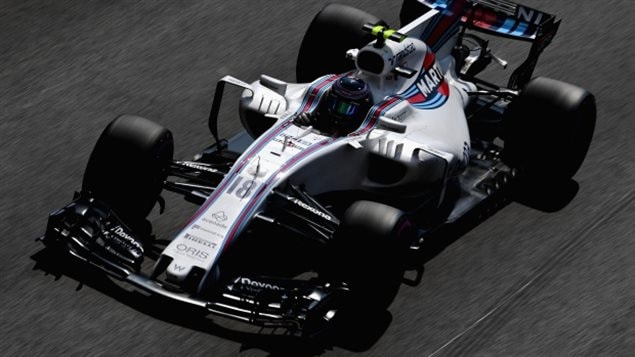 Lance Stroll, just 18, is in his first season with Williams F1 racing team. 