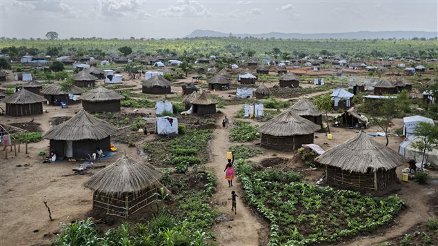 Huge numbers of people fleeing their own countries are placing heavy burdens on neighbouring countries sheltering them like Uganda.