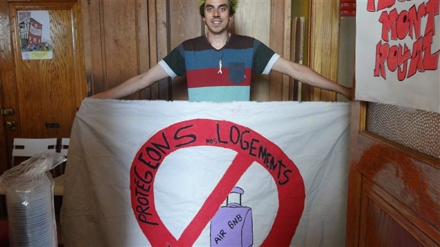 Philippe Desmarais, organisateur communautaire Comité logement du Plateau Mont-Royal