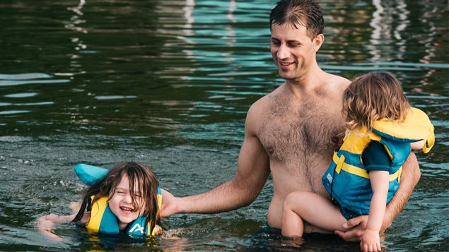 As the weather improves, swimming becomes popular with Canadian families.