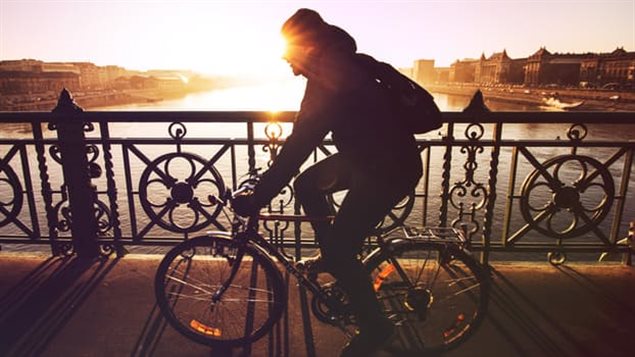 Only six per cent of Canadians cycled to work in 2011, but that number is increasing.