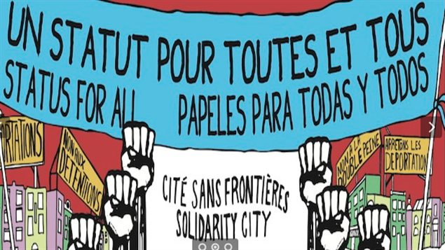 El grupo reclama el fin de las deportaciones y la regularización de todos los mexicanos en suelo canadiense.