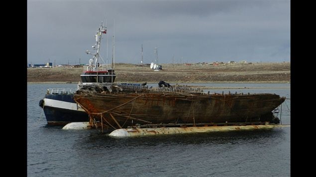 Maud refloated in 2016