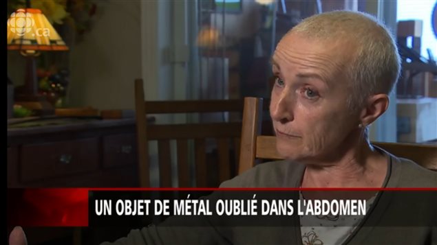 Mme Sylvie Dubé in an exclusive Radio-Canada interview describing her ordeal.