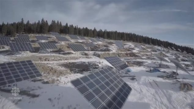 BC省苏利文废弃矿区变成太阳能发电站