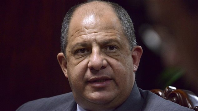 Luis Guillermo Solís, presidente de Costa Rica.